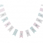 Preview: Baby Shower Bunting - Chevron Divine