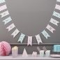 Preview: Baby Shower Bunting - Chevron Divine