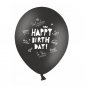 Preview: Balloons 30cm, Happy Birthday, Best wishes, Pastel Mix, 6pcs