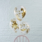 Preview: Gold Confetti Filled Balloons - Pick & Mix