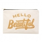 Preview: Hello Beautiful Large Canvas Pouch