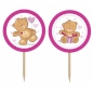 Preview: Teddy Bear Cupcake Toppers