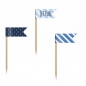 Preview: Cupcake Toppers Mini Flags Little Plane, mix, 7cm, 1pack