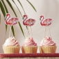 Preview: Flamingo Cupcake / Food Toppers - Flamingo Fun