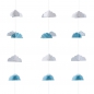 Preview: 3D Cloud Backdrop Bunting - Flying High