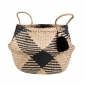 Preview: Seagrass Tribal Pattern Tassel Basket