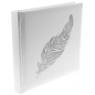 Preview: Glittered feather guest book