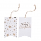 Preview: Gold Foiled Merry Christmas Gift Tags - Metallic Star