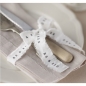 Preview: Mr & Mrs White Frayed Ribbon - Vintage Affair