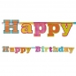 Preview: "Happy Birthday" banner,16 x 166 cm