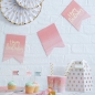 Preview: Gold Foiled & Ombre Happy Birthday Bunting - Pick and Mix