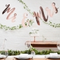 Preview: Mr & Mrs Rose Gold Bunting Backdrop - Beautiful Botanics