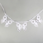 Preview: Butterfly Paper Bunting White