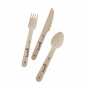 Preview: Yum Wooden Cutlery - Boho