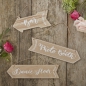 Preview: Wooden Arrow Signs - Boho