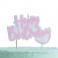 Preview: Pink Happy Birthday Candle - Pick and Mix