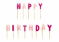 Preview: Happy Birthday Pick Candles - pink