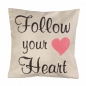 Preview: Follow Your Heart Retro Cushion