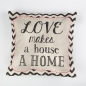 Preview: Love Makes a House a Home Chevron Retro Cushion