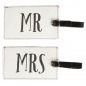 Preview: Mr & Mrs Luggage Tag Assorted