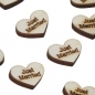 Preview: Heart Wood Confetti "Just Married" - Vintage Affair