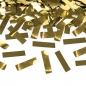 Preview: Gold metallic confetti cannon, 60 cm