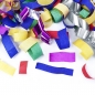 Preview: Colorful confetti and metalic streamer party cannon, 40 cm