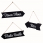 Preview: Chalkboard Wedding Arrow Signs - Vintage Affair