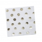 Preview: Gold Foiled Polka Dot Paper Napkins - Pick and Mix