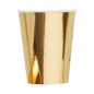 Preview: Party Becher Metallic Star - gold