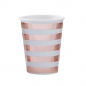 Preview: Mint & Rose Gold Paper Cups - Hello World