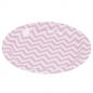 Preview: Paper Plates - Pink - Chevron Divine