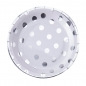 Preview: Silver Foiled Polka Dot Paper Plates - Pick & Mix