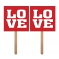 Preview: Cards on a stick "LOVE"