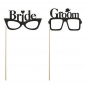 Preview: Bride & Groom Glasses Party Props