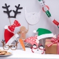 Preview: Festive Family Photo Booth Party Props - Santa & Friends