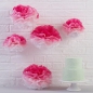 Preview: Pink Ombre Tissue Paper Pom Poms - Pick & Mix