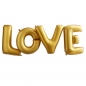 Preview: Giant Love Foiled Balloons - Gold - Metallic Perfection