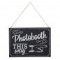 Preview: Chalkboard Wooden Sign - Photo Booth Sign - Vintage Affair