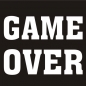 Preview: Shoe stickers "GAME OVER", 2 pcs, 1 packet