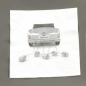 Preview: Car just married napkin