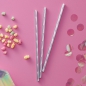 Preview: Iridescent Paper Party Straws - Iridescent Party