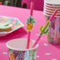 Preview: Cactus & Pineapple Paper Straws - Hot Summer