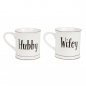 Preview: Wifey & Hubby Mug Assorted