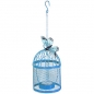 Preview: Tealight candle bird cage - blue