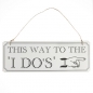 Preview: This Way Wedding Sign - Vintage Affair