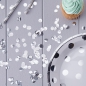 Preview: Metallic Silver Table Confetti - Pick & Mix