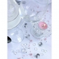 Preview: Diamond confetti, 12 mm, colourless, 100 pcs