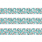 Preview: Washi Masking Tape Blumen - rot/weiß/blau