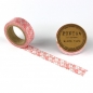 Preview: Washi Masking Tape Blumen - weiß/blau/rosa